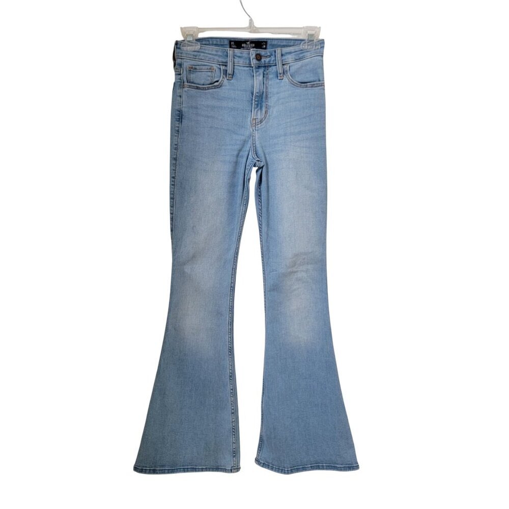 Hollister Size 0S (Short) High-Rise Vintage Flare Jeans, Excellent Used Cond.